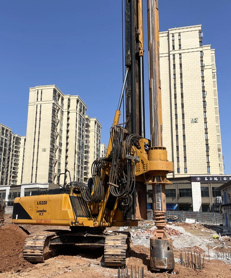 信阳师河区旋挖钻孔桩